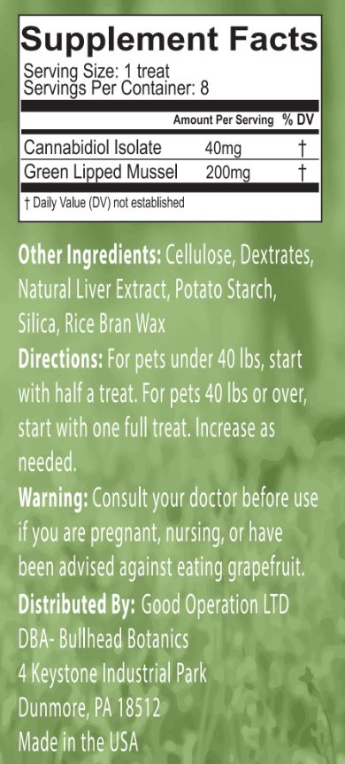 Pet Hip and Joint Formula